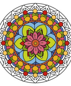 Mandala Coloring Book - Legacy Games