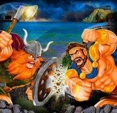 Legacy Games Vikings vs Hercules Time Management_PC Casual Games Hidden Object